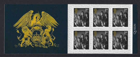 GRBR2021-05BKLT Great Britain Queen 2021 Music Self-Adhesive Retail Booklet II of 6 (1)