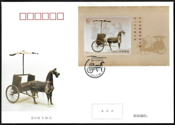 PF2020-07M 8th Congress of All-China Philatelic Federation FDC